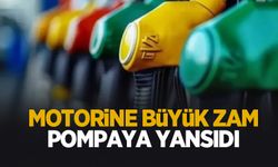 Motorine büyük zam geldi