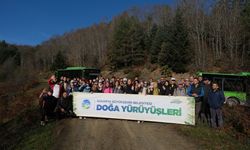 Sonbaharın büyüleyici renkleri arasında 14 kilometrelik unutulmaz rota