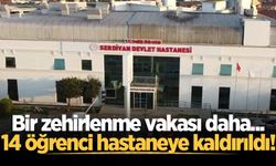 Bir zehirlenme vakası daha... 14 öğrenci hastaneye kaldırıldı!
