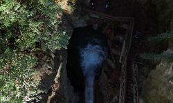 Samandere Şelalesi sonbahar renkleriyle ziyaretçilerini ağırlıyor