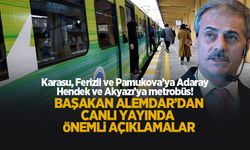 Başkan Alemdar'dan Gazeteciler Soruyor'da önemli açıklamalar