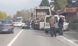 Sapanca’da 3 araçlı kaza: 1 yaralı