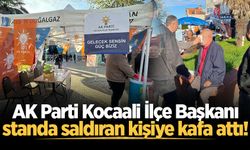 AK Parti Kocaali standında gerginlik!