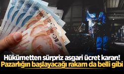 Asgari ücret ne kadar olacak? Asgari ücrette ilk rakam verildi