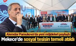 Mekece'de sosyal tesisin temeli atıldı: Yusuf Alemdar Pamukova'da yeni müjdeleri paylaştı
