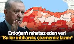 Cumhurbaşkanı Erdoğan'ı rahatsız eden veri: "Bu bir intihardır, çözmemiz lazım"