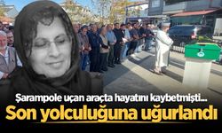 Şarampole uçan araçta hayatını kaybetmişti... Son yolculuğuna uğurlandı