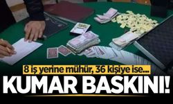 Sakarya'da kumar oynattığı tespit edilen 8 iş yeri mühürlendi!