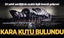 20 şehit verdiğimiz kargo uçağının kara kutusu bulundu