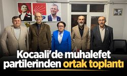 Kocaali'de muhalefet partilerinden ortak toplantı