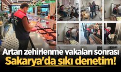 Artan zehirlenme vakaları sonrası Sakarya'da sıkı denetim!