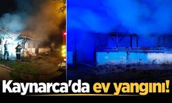 Kaynarca'da ev yangını!