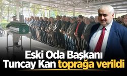 Eski Oda Başkanı Tuncay Kan toprağa verildi
