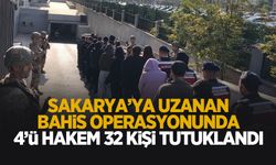 Kara para aklama ve bahis operasyonu: 4'ü hakem 32 kişi tutuklandı