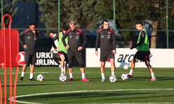 A Milli Futbol Takımı, İspanya maçı hazırlıklarına başladı