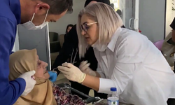 Yaşlıların yüzünü güldüren sağlık ziyareti