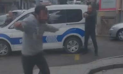 Bıçakla dehşet saçmıştı: O anlar kamerada