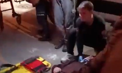 Kaçarken bekçiye çarptı