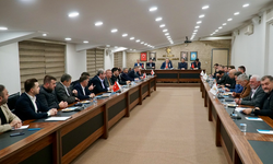 AK Parti'de İlçe Başkanları toplantısı yapıldı