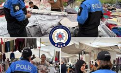 Çarşamba Pazarı'nda vatandaşlara KADES ve dolandırıcılık uyarısı