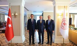 Bakan Bak'a teşekkür ziyareti