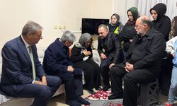 Vali Doğan, Şehit Astsubay Akın Karakuş'un baba ocağını ziyaret etti