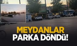 Demokrasi meydanı ve Gar Meydanı açık otoparka döndü