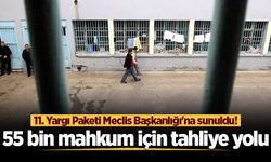 11. Yargı Paketi Meclis Başkanlığı'na sunuldu! 55 bin mahkum için tahliye yolu