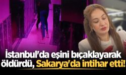 İstanbul'da eşini bıçaklayarak öldürdü, Sakarya'da intihar etti!