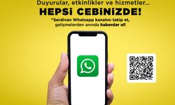 Serdivan Belediyesi resmi WhatsApp kanalını duyurdu