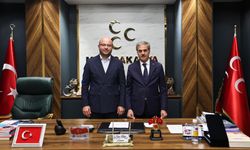Başkan Alemdar'dan MHP İl Başkanı Alkaş'a ziyaret