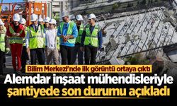 Bilim Merkezi'nde ilk görüntü ortaya çıktı