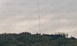 Sapanca'da hortum oluştu