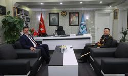 Garnizon Komutanından Başkan Soykan’a ziyaret