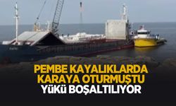 Kefken'de karaya oturan gemi için yeni gelişme