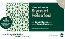 Aralık kültür sanat takvimi Prof. Dr. Özgür Kavak’ı ağırlıyor