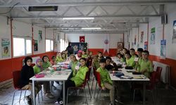 Bilimin renkli dünyasına adım attılar