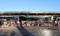 Çocuklardan yerinde toplu taşıma ve ulaşım incelemesi