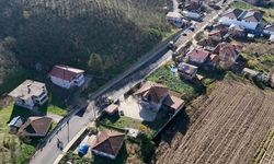 Altındere’de altyapının ardından üstyapı da yenileniyor