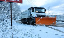 Büyükşehir yüksek kesimlerde kar yağışına karşı teyakkuza geçti