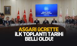 Asgari ücrette ilk toplantı tarihi açıklandı