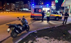 Motosiklet kazası: 1 yaralı