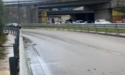 Bariyerlere çarpan motosikletli öldü