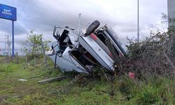 Karasu'daki feci kazadan görüntüler