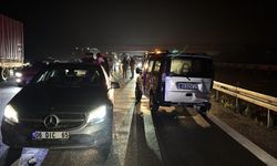 TEM’in Bolu geçişinde 3 araç çarpıştı: 7 yaralı