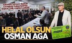 Vatandaş Soruyor-Başkan Cevaplıyor buluşmasında Başkan Çelik müjdeyi patlattı