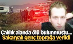 Çalılık alanda ölü bulunmuştu... Sakaryalı genç toprağa verildi