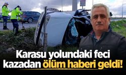 Karasu yolundaki feci kazadan ölüm haberi geldi!