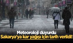 Meteoroloji duyurdu: Kar geliyor! Sakarya için tarih verildi