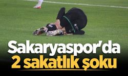 Sakaryaspor'da 2 sakatlık şoku